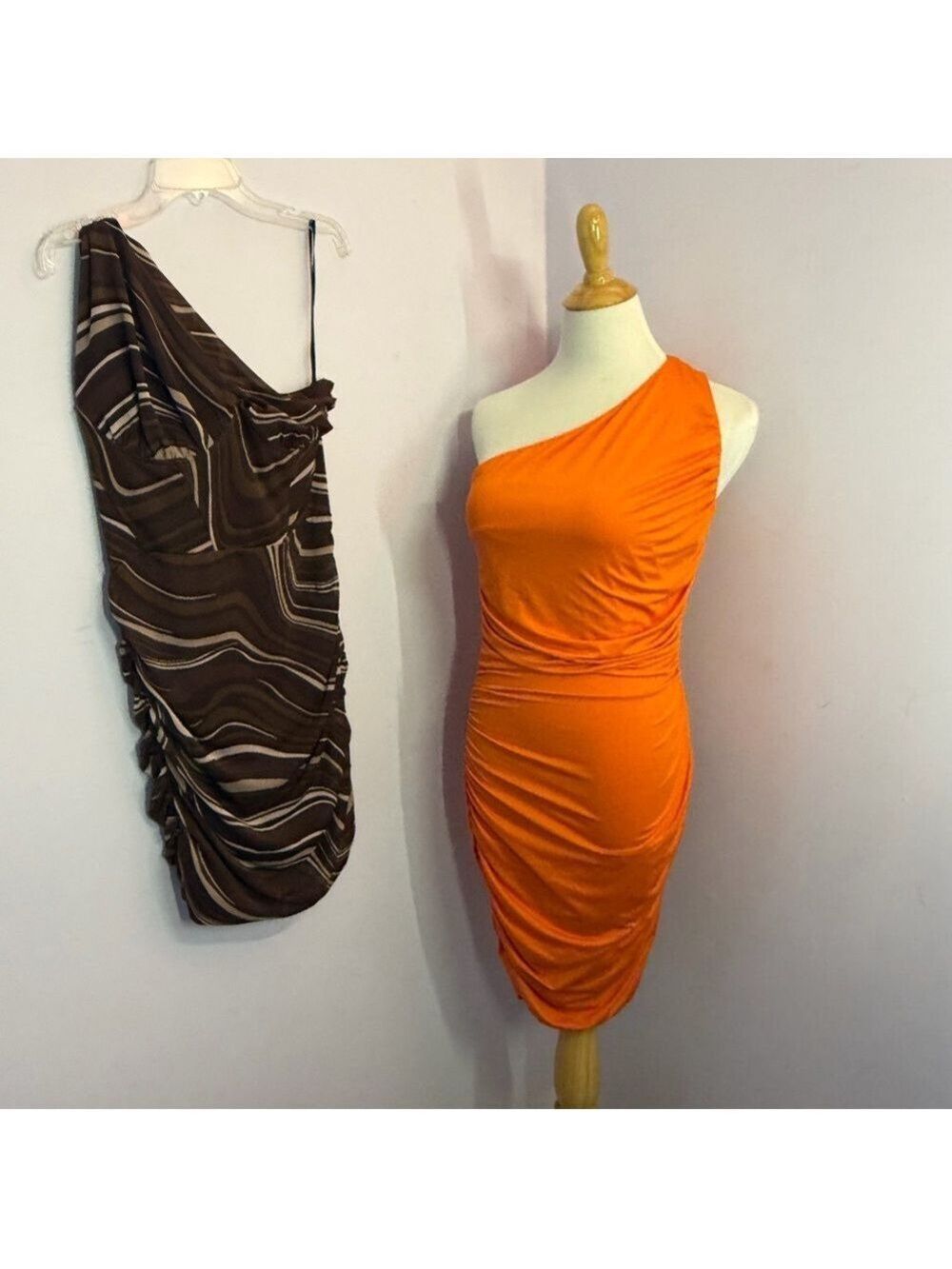 Pretty Garden & Forever 21 Dresses, NWT, Size M, Set of 2,One Shoulder